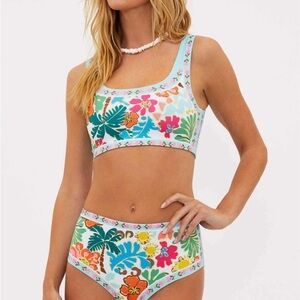BNWT Beach Riot Francis top & Marcella bottom